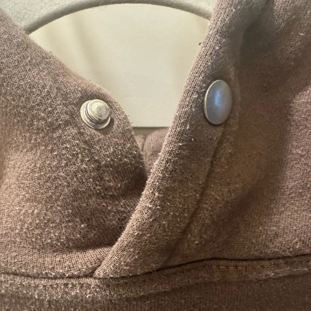 Darc Sport Brown Oversized Graphic Hoodie - Picture 7 of 8